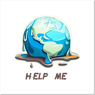 Help Me | Planet in Perli Posters and Art